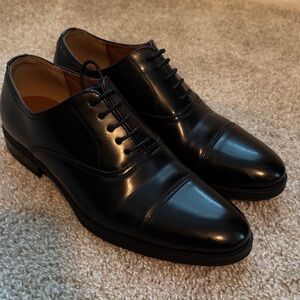 Nine West Men's Classic Black Oxfords